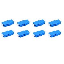 8 PCS LC Simplex Single Mode Fiber Optic Coupler LC To LC Adapter Connector picture