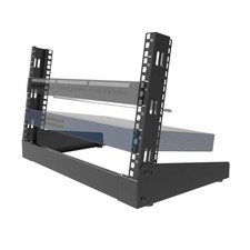 6U Desktop Network Rack, 2 Post Open Frame for IT/AV Equipment picture