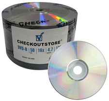DVD-R 16x 120min 4.7gb Silver Shiny Top Lot picture