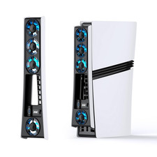 Cooling Fan for PS5 Pro, Efficient Cooler Fan with Adjustable Speed/Led Light picture