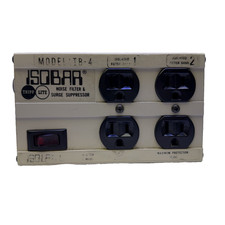 Tripp Lite Isobar 4 Outlet Surge Suppressor Noise Filter IB-4 Premium Metal picture