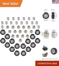 48 PCS 3D Printer POM Pulley Wheel Set with Pulley Bearing Included 16 PCS Pu... picture