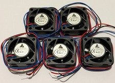 5X Delta AFB0405LD 40mm 5V 3-Wire Ball Bearing Axial Cooling Fan 5000RPM 5.6CFM picture