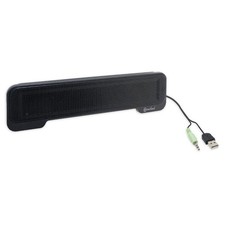 USB Powered 3.5mm Audio Laptop Speaker CL-SPK20138 Clip-On Soundbar - Portabl... picture