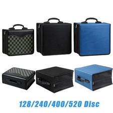 128/240/400/520 Disc CD DVD Storage Bag Media Album Case Video Holder Organizer picture