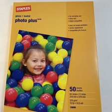 Staples Premium Glossy Photo Paper - 8.5