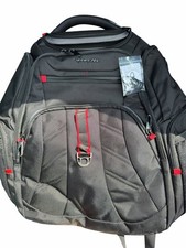 VANKEAN Black Travel Laptop Backpack with USB Charging Port and Zipper Lock picture