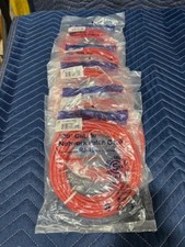 DC-5E8Q-20'RD 20' Red CAT5E Patch Cord Lot of 5 picture