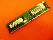 Elpida 512MB 1Rx8 PC2-5300U-555  * EBE51UD8AGWA-6E-E *  Memory Module * Tested picture