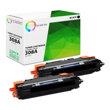 TCT 2 Black Q2670A 308A Toner Cartridges For HP Color LaserJet 3500 3550 3700 picture