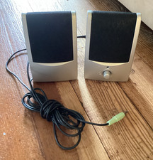 Diamond Audio GEM 2.0 Wired 2.0 Computer Speakers w/ 3.5mm, Silver/Black picture