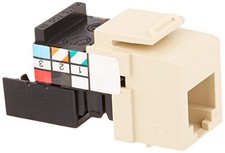 Leviton 40836-BI Ivory Quickport Voice Grade picture