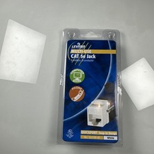 NEW LEVITON MULTI-USE  CAT 5e  QUICKPORT SNAP-IN DESIGN No. 5G108 W -WHITE picture