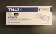 TN431 Black Toner Cartridge 2- Pack  MOLIMER High Yield    New picture