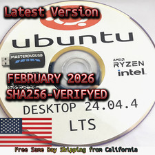 Ubuntu 24.04.4 LTS Install DVD – Works on PC & Intel Mac – Fast  picture
