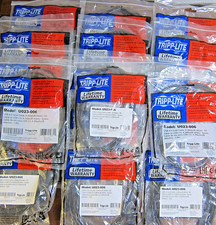 Lot of 18Pcs New Tripp Lite U023-006 USB 2.0 Gold Cable A Male B Male 6ft / 1.8m picture