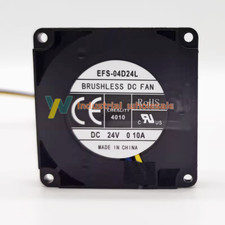 1pc new EFS-04D24L 4010 DC 24V 0.1A Silent Mute Brushless Axial Cooling Fan picture