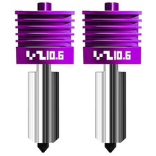 Hardened Steel Nozzle Pack - 0.6mm Anti-Stick Coating picture