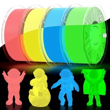Creality Glow in The Dark Hyper PLA Filament, Luminous 3D Printer Filament 1.... picture