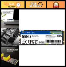 256GB NVMe PCIe Gen3x4 M.2 2280 SSD 3D NAND High Speed Internal Drive 2000MB/s picture