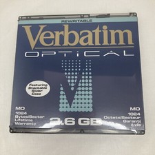 Verbatim Optical 91204 2.6gb Rewritable Media 1024 b/s edm-2600b edm-2600c - NEW picture