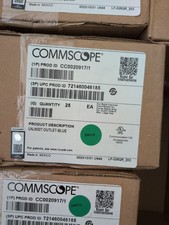 Qty 25 Commscope UNJ600T-BL 760258943 BLUE UNIPRISE CAT6 M-SERIES Modular Jacks  picture