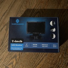 SunFounder 7” LCD Monitor HDMI VGA AV 1024x600 Open Box picture