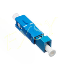 SC/UPC Male to LC/UPC Female SM OS2 Hybrid Fiber Optical Converter Fiber Adapter picture