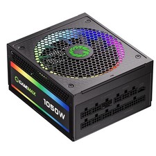 GAMEMAX 1050W ATX 3.0 & PCIE 5.0 Power Supply, 80+ Gold Certified, Addressabl... picture