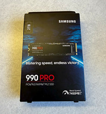 Samsung 990 PRO 2TB M.2 NVMe PCIe 4.0 Internal SSD (MZ-V9P2T0B/AM) picture