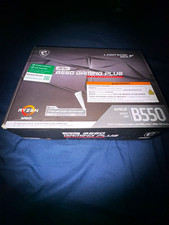 MSI MPG B550 GAMING PLUS ATX AM4 DDR4 4-DIMM HDMI M.2 PCIe Gaming picture