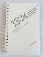 Vintage IBM Operating System/2 OS/2 Extended Edition Version 1.3 1988 1990 NEW picture