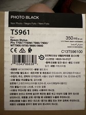 09-2024 Genuine EPSON T5961 Photo Black Ink 350ml for Stylus 7890/7900/9890/9900 picture