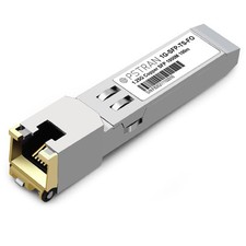 1000BASE-T SFP RJ45 Copper Transceiver Module Compatible with Fortinet FS-TRA... picture