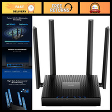 Gigabit Mesh Wi-Fi 6 Router AX3000, 5 Ports, VPN, Covers 1400 sq.ft, Fast Intern picture