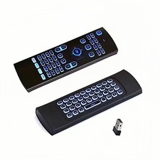 MX3 Pro Mini Keyboard Remote 7-Color Backlit Wireless Air Mouse IR Learning picture
