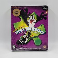 New Looney Tunes Animated Jigsaw Puzzles PC Game Vintage 1998 