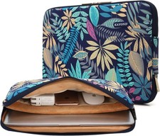Water-Resistant Canvas Sleeve Case Bag for 15.6-17 Inch Laptops (17