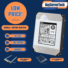 Dell Enterprise T2YHT 12TB 7.2K SATA 6Gb/s 3.5
