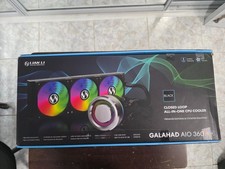 Lian Li GALAHAD AIO 360 RGB CPU Cooler - Black - For Parts only picture