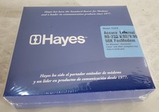 Hayes 15328 Accura External RS-232 V.92/V.90 56K FaxModem NEW *SEALED* picture