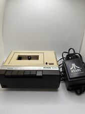 Vintage Atari 1010 Cassette Program Recorder w/Power Adapter. Powers On. picture