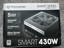 Thermaltake Smart 430W Power Supply 80+ Efficiency New Open Box picture