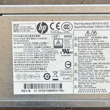 HP 200W Power Supply PSU D14-200P2B 100-240V 4-Pin/6-Pin DTX 901914-002 picture