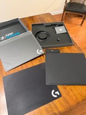 Logitech POWER PLAY Wireless Charging Gaming Mouse Pad W/Box Used picture