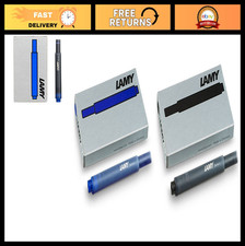 Ink Cartridges for Fountain Pens - 1 Black & 1 Blue Pack, High-Quality Ink picture