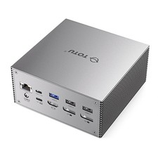 TOTU Upgraded USB-C 4K Triple Display Docking Station Charging Support picture