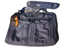 Ativa Mobil It Laptop Computer Case 16x11 Double-Zip Pocket Grey Gray Canvas Bag picture