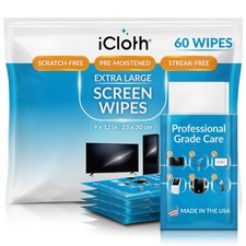 XL Screen Cleaning , Lint-Free and Streak-Free, Fast-Drying, Removes Dust, Fi... picture