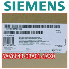 NEW Siemens 6AV6 643-0BA01-1AX0 brand new Factory Sealed For 6AV6643-0BA01-1AX0 picture
